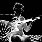 Kaki King performs her latest show The Neck Is A Bridge To The Body, which fuses a mesmerizing light show with Kings melodic guitar compositions. Photos courtesy of Simone Cecchetti                                Photo courtesy of Simone Cecchetti