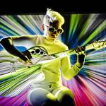 Kaki King performs her latest show The Neck Is A Bridge To The Body, which fuses a mesmerizing light show with Kings melodic guitar compositions. Photos courtesy of Simone Cecchetti