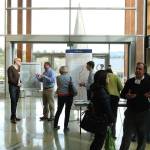 State and local officials met with residents at an open house at Bellevue city hall on April 17 to discuss the proposed expansion of toll lanes along I-405. Aaron Kunkler/Staff Photo