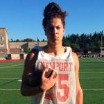 Newport Knights senior Tre Louis will be one of the leaders on the gridiron for his team during the 2018 season. Shaun Scott, staff photo