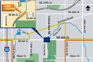 NE 8th to close Aug. 15-31 for culvert replacement
