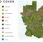 A map of the various land use classifications of Bellevue. Courtesy Image