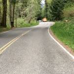 The shoulder and lane widths are narrower than current standards. Since 2013, two collisions have occurred on the SE 60th street. Courtesy Image.