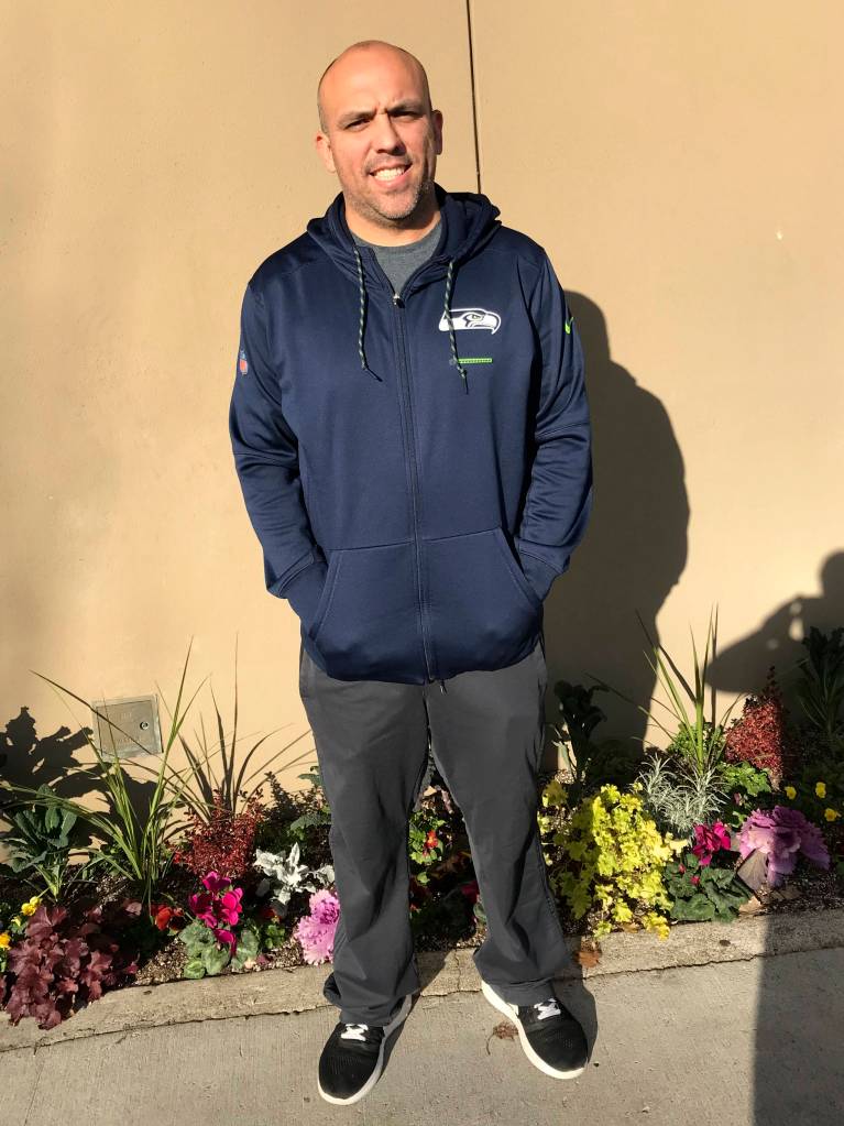 Interlake Saints volleyball head coach Eduardo Guerrero earned the KingCo 3A/2A coach of the year award for the 2018 season. Interlake finished the 2018 season with a 10-7 overall record and advanced to the district playoffs for the second consecutive season. Shaun Scott/staff photo