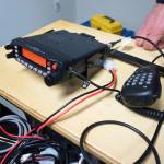 In the event of an earthquake, volunteer radio operators would relay information to the public through the webcasting station, Voice of Vashon. Photo by Melissa Hellmann