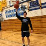 Bellevue Christian Vikings senior Ken West is the leading scorer and rebounder for his basketball team. West, who averages 19 points and seven rebounds per game, is determined to lead his team to the Class 1A state tournament in Yakima this March. Shaun Scott, staff photo