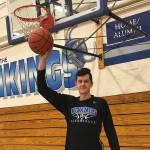 Bellevue Christian Vikings senior Ken West is the leading scorer and rebounder for his basketball team. West, who averages 19 points and seven rebounds per game, is determined to lead his team to the Class 1A state tournament in Yakima this March. Shaun Scott, staff photo