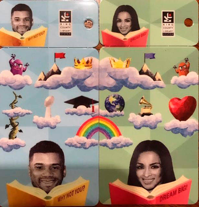 Photo by Kayse Angel                                These limited edition library cards will be available now through June while supplies last.