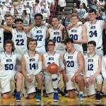 The Bellevue Christian Vikings boys basketball team earned sixth place at the Class 1A state basketball tournament on March 2 at the Yakima SunDome. Photo courtesy of Brandon Kats