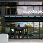 Kailan Manandic / staff photo                                Amazon recently announced it will move its Seattle-based worldwide operations team to Bellevue by 2023. The company plans to occupy an office tower, pictured here, currently occupied by Expedia starting in 2020.