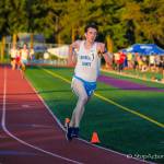 Interlake Saints senior Sebastian Brinkman (pictured) registered first-place finishes in the 1,600 and 3,200 at the 3A KingCo championship track meet at Lake Washington High School in Kirkland. Photo courtesy of Don Borin/Stop Action Photography