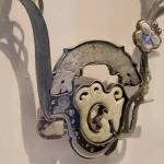 Ron Hos last necklace was completed after his death, Orchid Dragon Galaxy. Madison Miller / staff photo