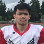 Sammamish Totems head football coach Rylen Akana said middle linebacker Hikaru Aoyagi (pictured) will anchor his teams defense on the gridiron during the 2019 season. Shaun Scott/staff photo