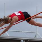 Newport Knights senior Ashleigh Helms (pictured) earned first place in the pole vault at the 4A state track meet on May 24 at Mount Tahoma High School in Tacoma. Photo courtesy of Kerste Helms