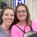 Heather Houston Church (left) and Jana Lorencová meet again in 2019 after first becoming friends during Churchs 1997 exchange to Kladno in the Czech Republic. Courtesy Photo