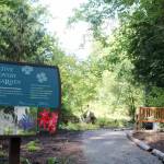 The entrance to the Bellevue Botanical Gardens Native Discovery Garden. Evan Pappas/Staff Photo
