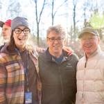 Port Commissioner Felleman and Environmental Department Manager Bob Duffner joined in the community tree planting event Sophia helped coordinate this January.