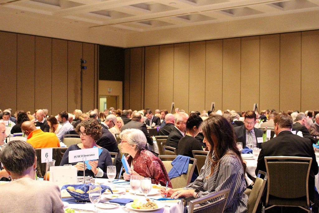 Madison Miller / staff photo                                Providence Hospice of Seattles 20th annual pediatric luncheon raised $196,000 on Sept. 19.