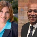 Courtesy photos                                Jennifer Robertson and James Bible.