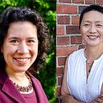 Courtesy photos                                Wiest and Aras compete for BSD school board director pos. 5.