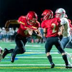 Newport quarterback Nolan Rouse runs for a touchdown in the Knights 29-14 loss to Mount Si on Oct. 25. Photo courtesy of Patrick Krohn/Patrick Krohn Photography