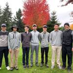 The Bellevue boys golf team will compete at the 3A state championships May 27-28. Photo courtesy of Don Siebers