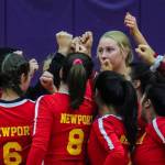 Newport volleyball receives KingCo all-league honors