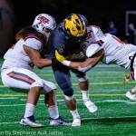 Bellevue running back Joby Schneider carries the ball during a 31-14 victory over the Lakes Lancers on Nov. 15. Photo courtesy of Stephanie Ault Justus
