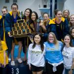 The Bellevue Wolverines girls swim and dive team beat out Lake Washington for its third-straight 3A state championship on Nov. 16. Photo courtesy of Patrick Krohn/Patrick Krohn Photography