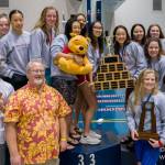 The Newport Knights girls swim and dive team won its third consecutive 4A state championship on Nov. 16. Photo courtesy of Patrick Krohn/Patrick Krohn Photography