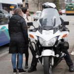 Police exercise educates drivers and pedestrians on safety