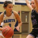 Saints fall short in 53-42 loss to Lake Washington