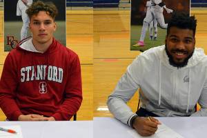 Eastside Catholic’s Rogers and Hector sign their letters of intent