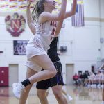 Allie Harrison scored 10 points for the Newport Knights during a 58-53 loss to the Issaquah Eagles on Jan. 3. Photo courtesy of Patrick Krohn/Patrick Krohn Photography