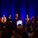 From left to right: Bob Hasegawa, Shelley Kloba, Larry Springer, Amy Walen, Mark Mullet, Vandana Slatter, Bill Ramos and Davina Duerr at the event. Blake Peterson/staff photo