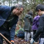 Planting away on MLK Day of Service