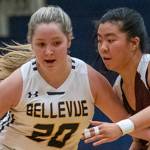 Bellevue basketball teams face off against Mercer Island