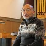 Samantha Pak/staff photo                                Clyde Ford speaks at Bellevue First United Methodist Church. One of the things he spoke about was how other countries have approached the topic of race and racism.