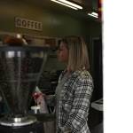 Laura French prepares a drink at Megans Coffee Corner in Bellevue, WA, on Feb. 25, 2020. Mitchell Atencio/Staff Photo