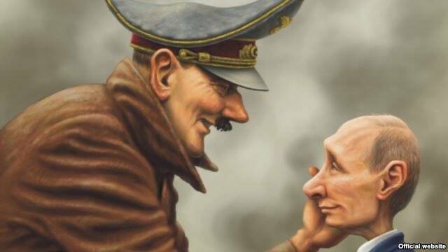 On Feb. 24, Ukraines official Twitter account posted this image of Nazi leader Adolf Hitler and Vladimir Putin with a threaded tweet saying: This is not a meme, but our and your reality right now.