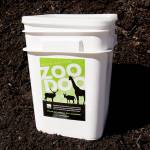 A bucket of Zoo Doo compost at Woodland Park Zoo from a prior Fecal Fest. (Andy Bronson / Herald file)