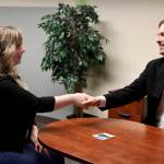 Michael Ivers, Financial Advisor with First Federal Investment Services (right)