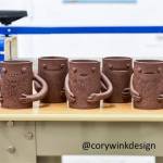 Pottery made by Cory Wink Design. Courtesy of Eastside Pottery.