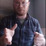 Tyler Dinsmoor posts videos of himself on Gab.com.