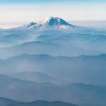 This Mt. Rainier aerial photo by Willadee Worthington was the grand prize winner and cover of the 2021 calendar.