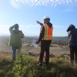 Looking out over Cell 8 during the fall 2024 public tour of the Cedar Hills Regional Landfill. Photo by Bailey Jo Josie/Sound Publishing.