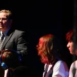 Washington State Office of Superintendent of Public Instruction (OSPI) Head Chris Reykdal speaks at the School Funding Crisis Eastside Town Hall. Andy Nystrom/ staff photo