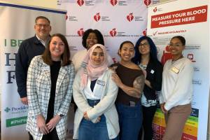 The American Heart Association is working to increase awareness and provide tools for better high blood pressure or hypertension management. Photo courtesy of the American Heart Association.