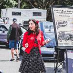 In a town that blends small-town charm with a progressive arts scene – proudly self-described as historically hip, the car show fits right in. Photo courtesy of Downtown Issaquah Association.