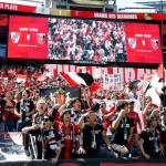 SEATTLE, WASHINGTON - JUNE 17: Fans of Urawa Red Diamonds cheer prior to the FIFA Club World Cup 2025 group E match between CA River Plate and Urawa Red Diamonds at Lumen Field on June 17, 2025 in Seattle, Washington. (Photo by Alika Jenner - FIFA/FIFA via Getty Images)
